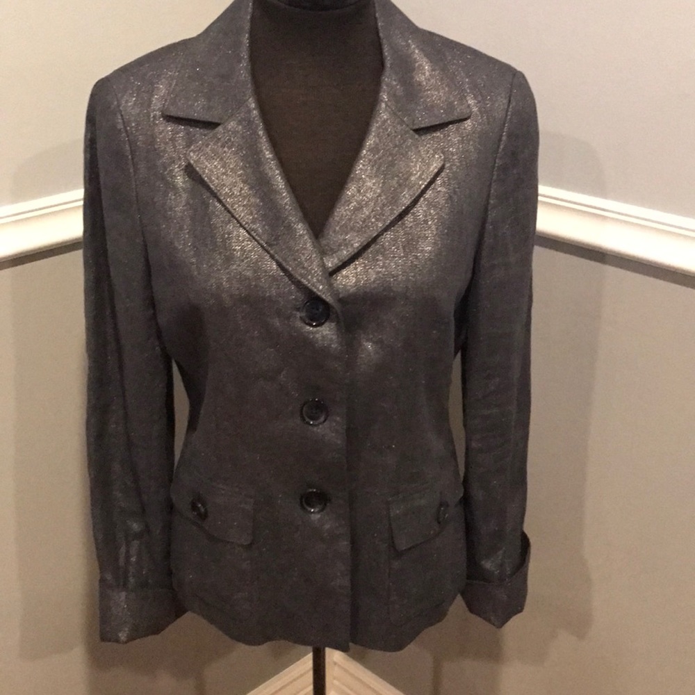 Lafayette 148 linen blazer